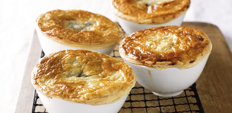 Julie Goodwins Beef and Red Wine Pies